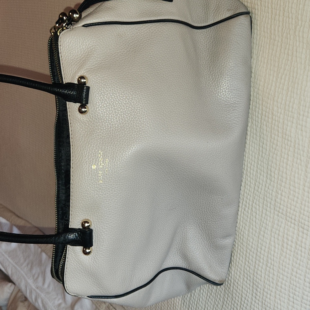 Kate Spade handbag/laptop bag - pebble color